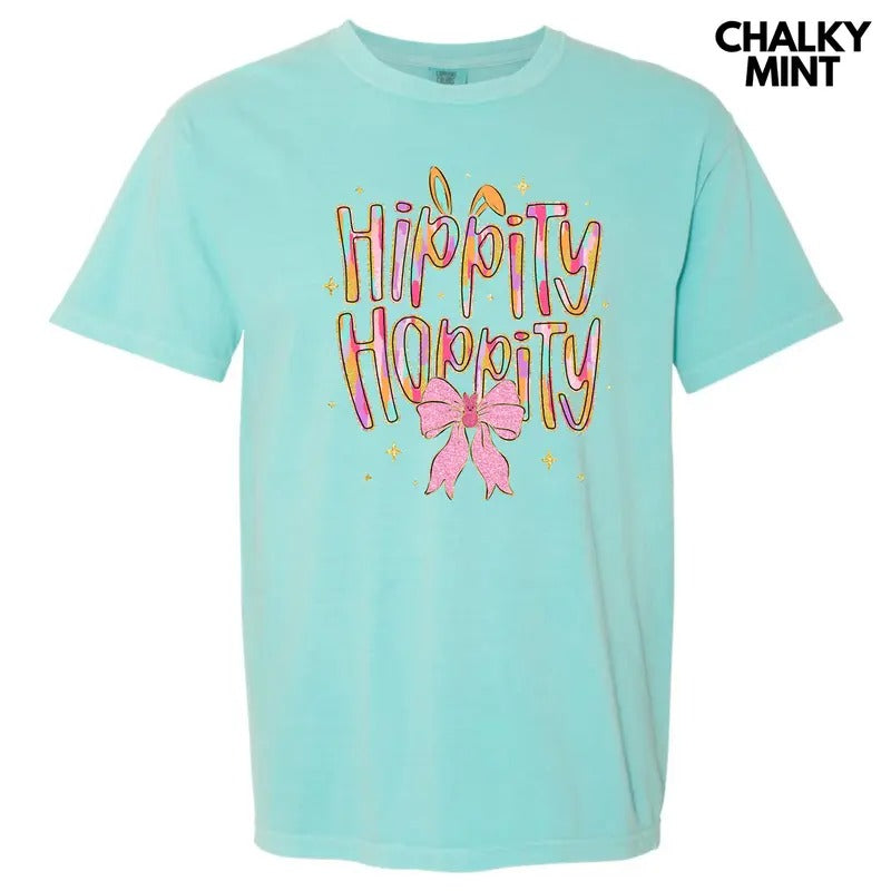 Hippity Hoppity Brushstroke Comfort Colors T-Shirt 'NLB' Hoodie, Sweatshirt | InkThreadWorks.com