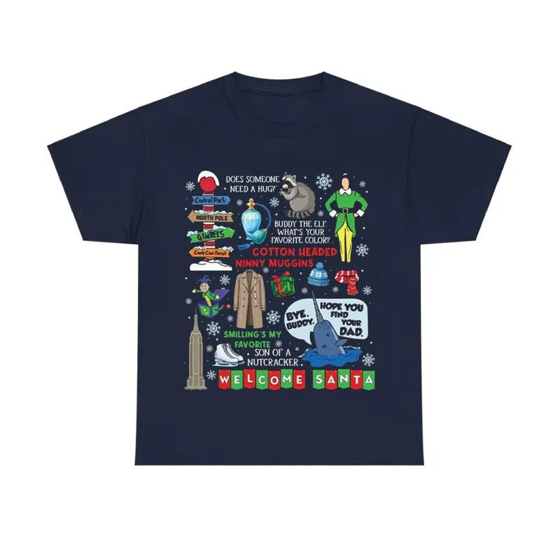 Holiday Garden Melody T-Shirt Christmas Music Scene Graphic Teestyle{n002}2