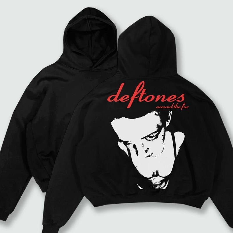 Deftones Graphic T-shirt/Sweatshirt/Hoodie - 100% Cotton, Classic Fit, Available in Multiple Colors, Eco-Friendly, Machine Washable