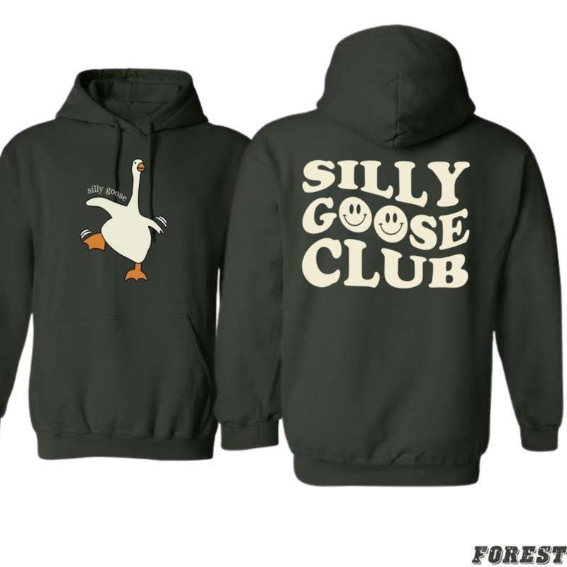Silly Goose Club Goose Best T-shirt/Sweatshirt/Hoodie, Unisex Casual Shirt For Men & Women, 100% Cotton, Classic Fit