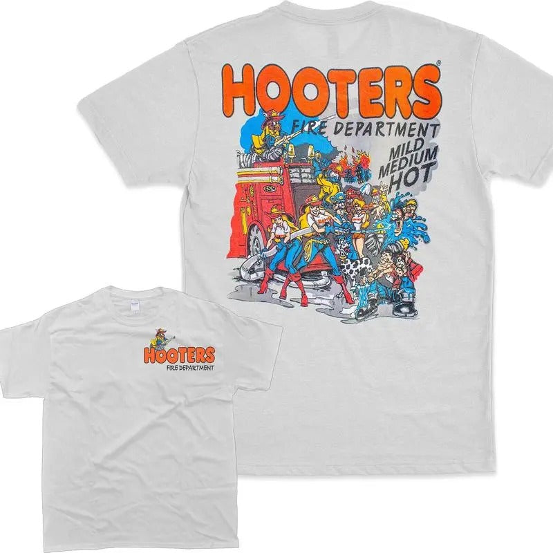 Hooters Fire Department T-Shirt, Shirt For Womens, Mens Unisex Shirt Hoodie, Sweatshirt | InkThreadWorks.com