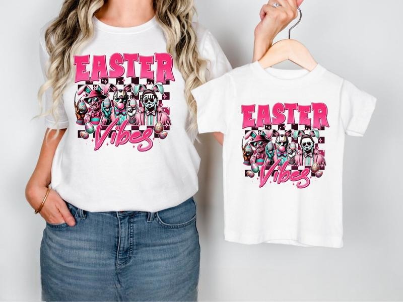 Horror Movie Easter Shirt, Easter Vibes Horror Shirt, Prepare To Dye Killer Shirt, Happy Easter Day Shirt, Easter Egg...