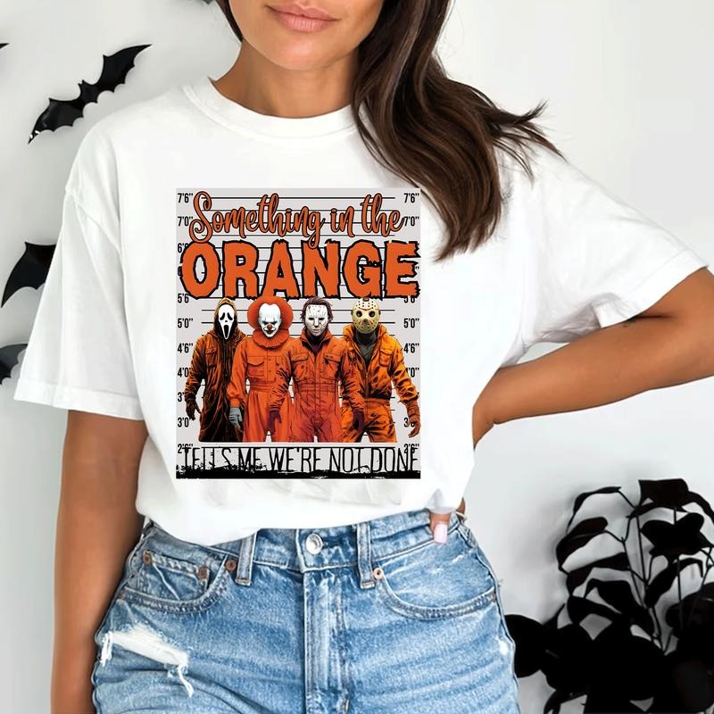 Horror Movie Shirt, Hallowen Shirt, Cute Fall Shirt, Spooky Season Hoodie, Sweatshirt | InkThreadWorks.com