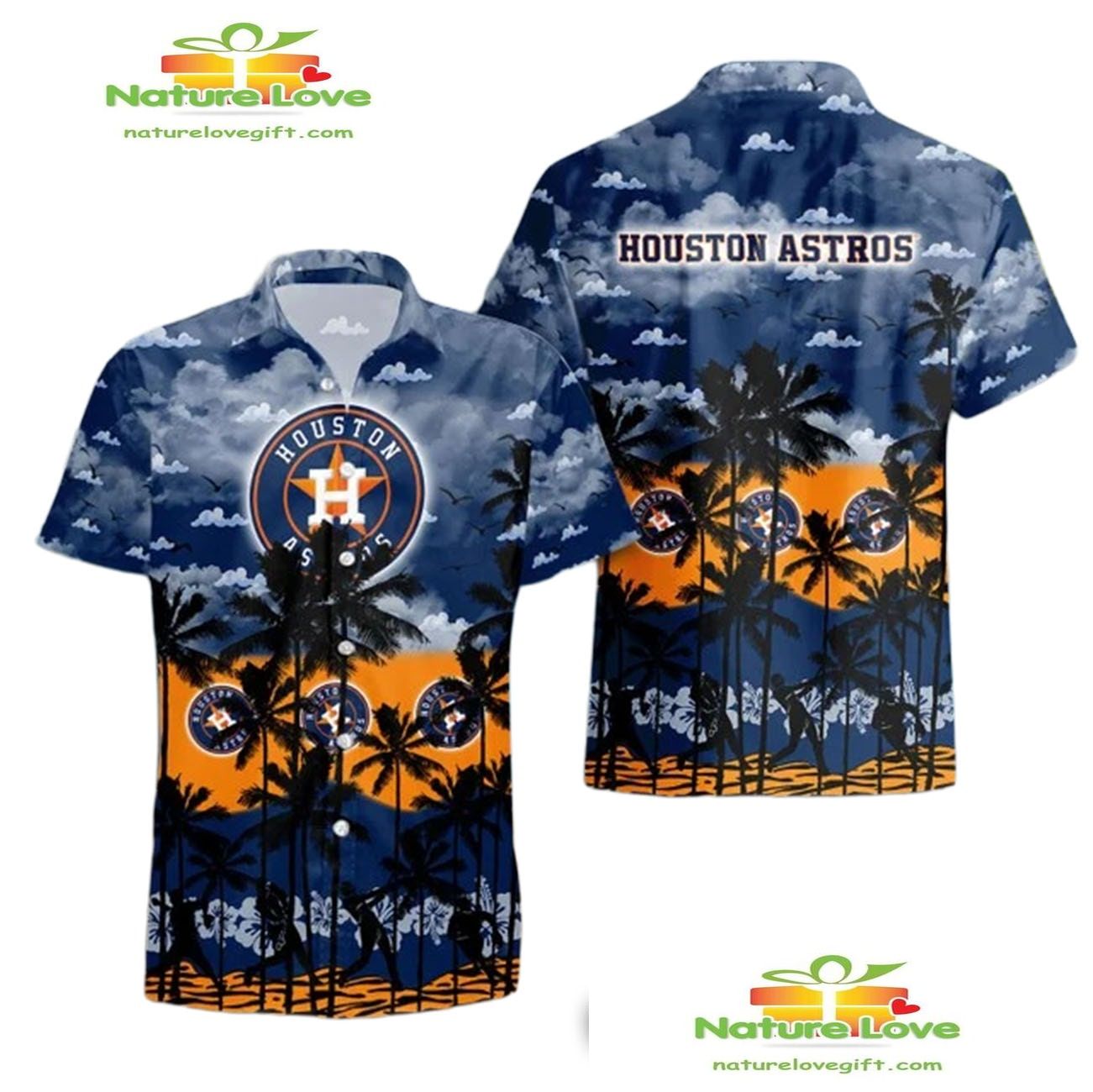 Houston Astros Hawaiian Shirt Summer Gift for Fans Aloha Shirt DT-V3T7K18T