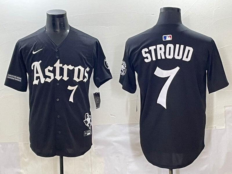 Houston Astros #7 Astros 5 Collaboration Style 1
