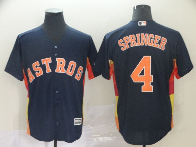 Houston Astros #4 George Springer Style 1