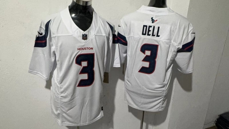 Houston Texans #3 Tank Dell Style 5