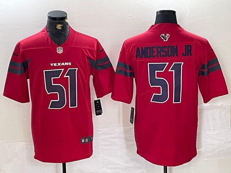 Houston Texans #51 Will Anderson Jr. V3 Style 2