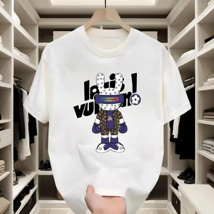 Hypebeast - approved Cotton T - shirt | Edgy Bunny Print, Ideal for City Hangouts Hoodie, Sweatshirt | InkThreadWorks.com
