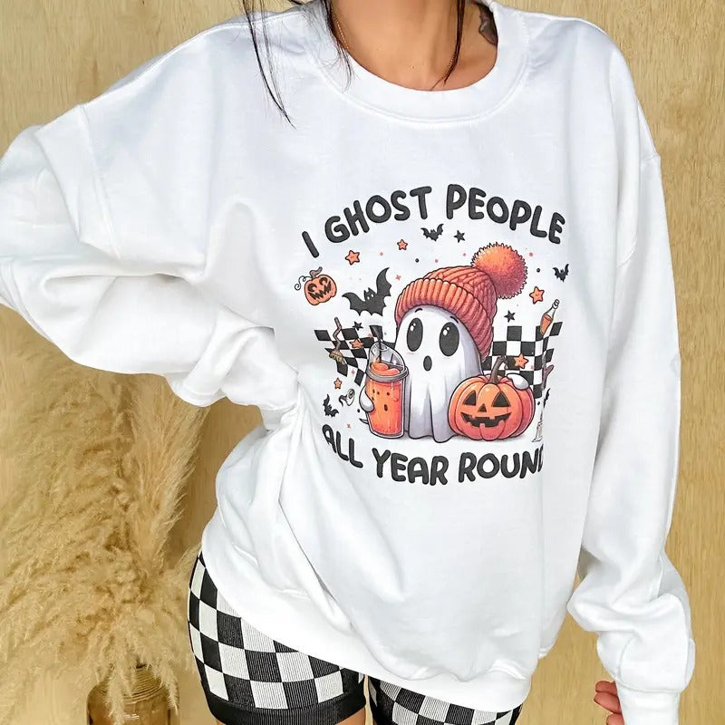 I Ghost People Graphic Top