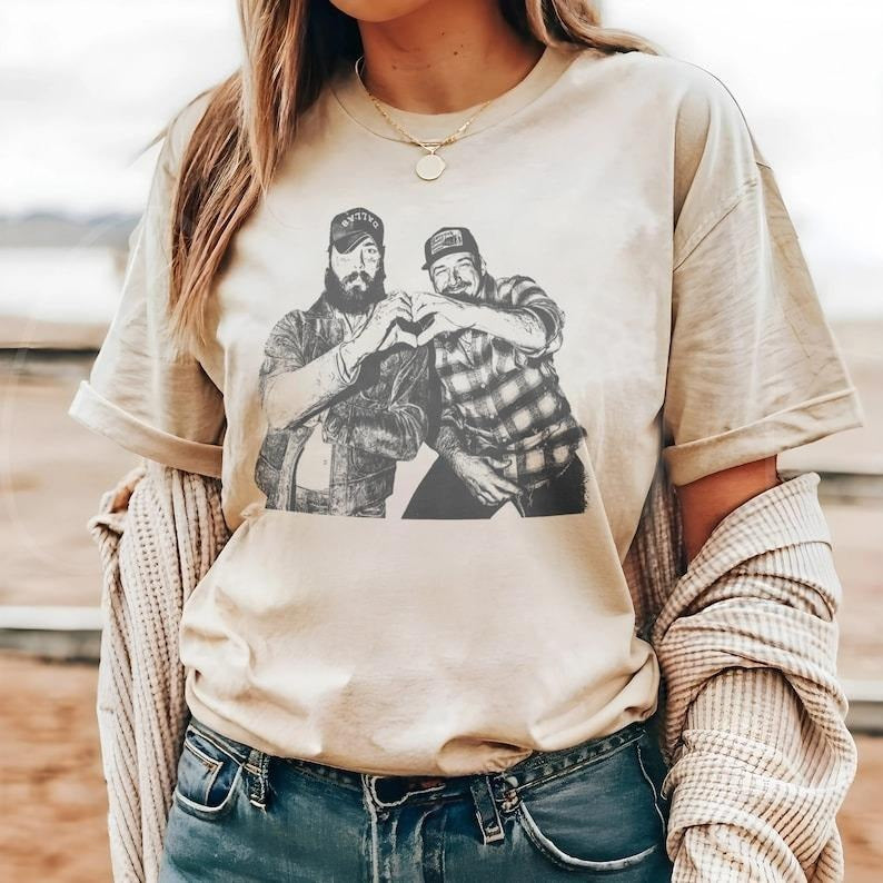 I Had Some Help shirt, Country Music shirt, Posty Wallen shirt, It takes two to break a heart in two shirt, Comfort...