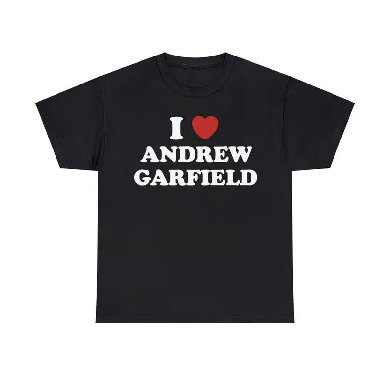 I Love Andrew Garfield Unisex Tee, I Love My Boyfriend shirt Hoodie, Sweatshirt | InkThreadWorks.com