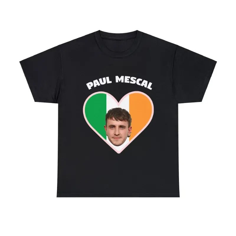 I Love My Irish Boyfriend Paul Mescal Shirt Hoodie, Sweatshirt | InkThreadWorks.com