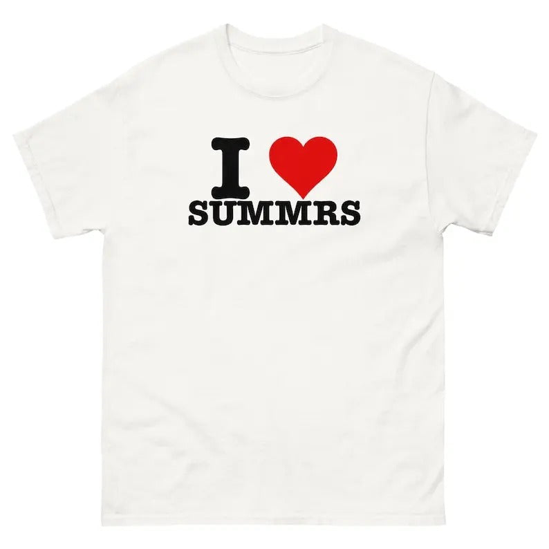 I Love SUMMRS Funny T-Shirt I Heart summrs Graphic T Shirt, I love T-Shirt, I heart shirt, Love Shirt, Unisex Shirt