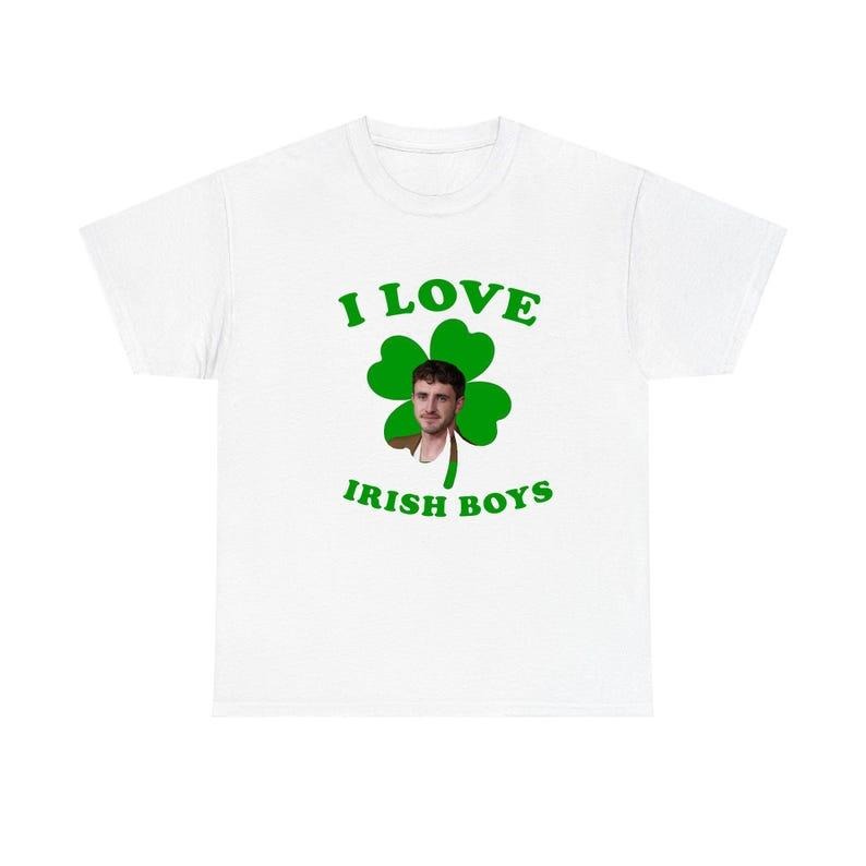 I love irish boys Paul Mescal shirt Hoodie, Sweatshirt | InkThreadWorks.com