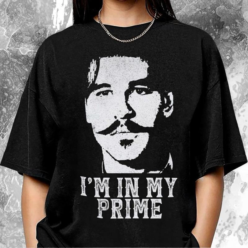 I'm In My Prime Tombstone Doc Holiday T-Shirt, Doc Holiday Quote Premium T-Shirt Hoodie, Sweatshirt | InkThreadWorks.com