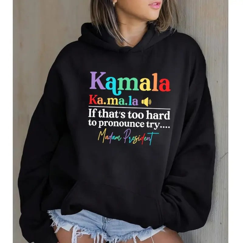 If That's Too Hard To Pronounce Try , Funny Hoodie Casual Street Style Fleece Fabric Pullover Hooded Sweatshirt for Women for Men, Perfect Gift