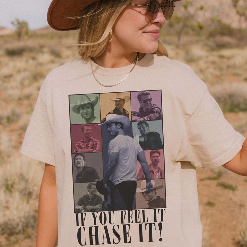 If You Feel It, Chase It Eras Gildan & Comfort Colors T-shirt, Sweatshirt, Hoodie | InkThreadWorks.com
