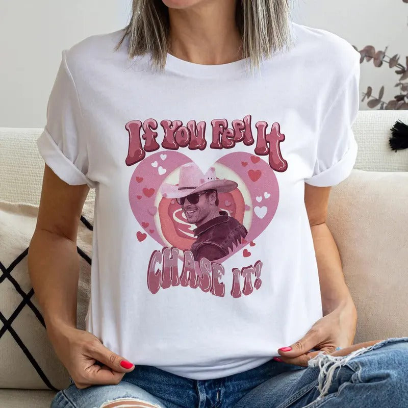 In Daddy We Trust Glen Powell Shirt, Glen Powell Shirt, Tyler Owens Twisters Shirt, Vintage Glen Powell Homage Shirt, Twisters Movie Tee