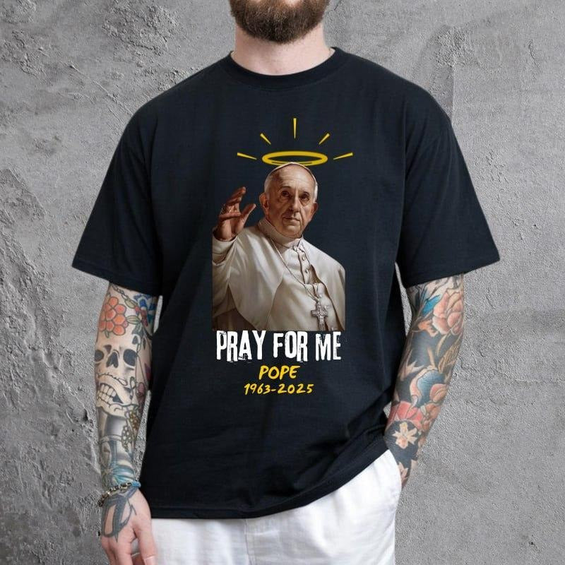 In Loving Memory POPE FRANCIS T-Shirt, RIP Pope Shirt, Jesus Love POPE, The Whole World is With Him Shirt, Gifts for...