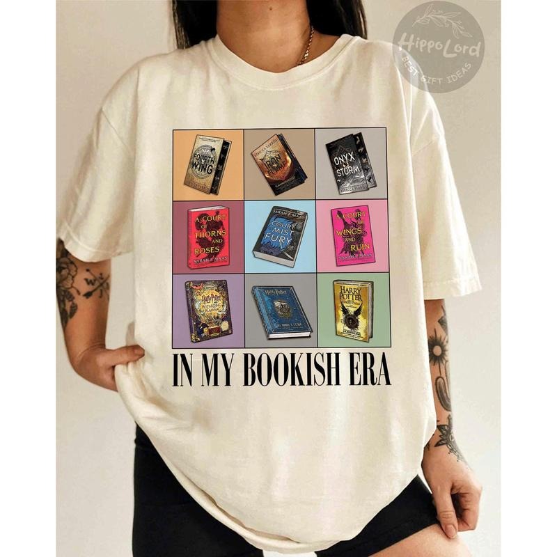 In My Bookish Era Shirt, Favorite Books Shirt, Book Tour Shirt, Book Lover Shirt, Christmas Gift For Book Lover