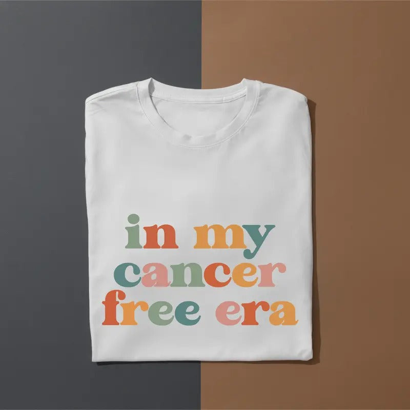 In My Cancer Free Era Shirt, Cancer Survivor T-shirt, Warrior Gift Tee, Motivational Tee For Cancer Patients, Cancer...