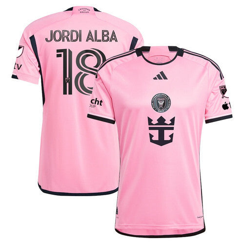 Inter Miami #18 Jordi Alba Ramos CF 2024 2getherness Men Jersey - Pink