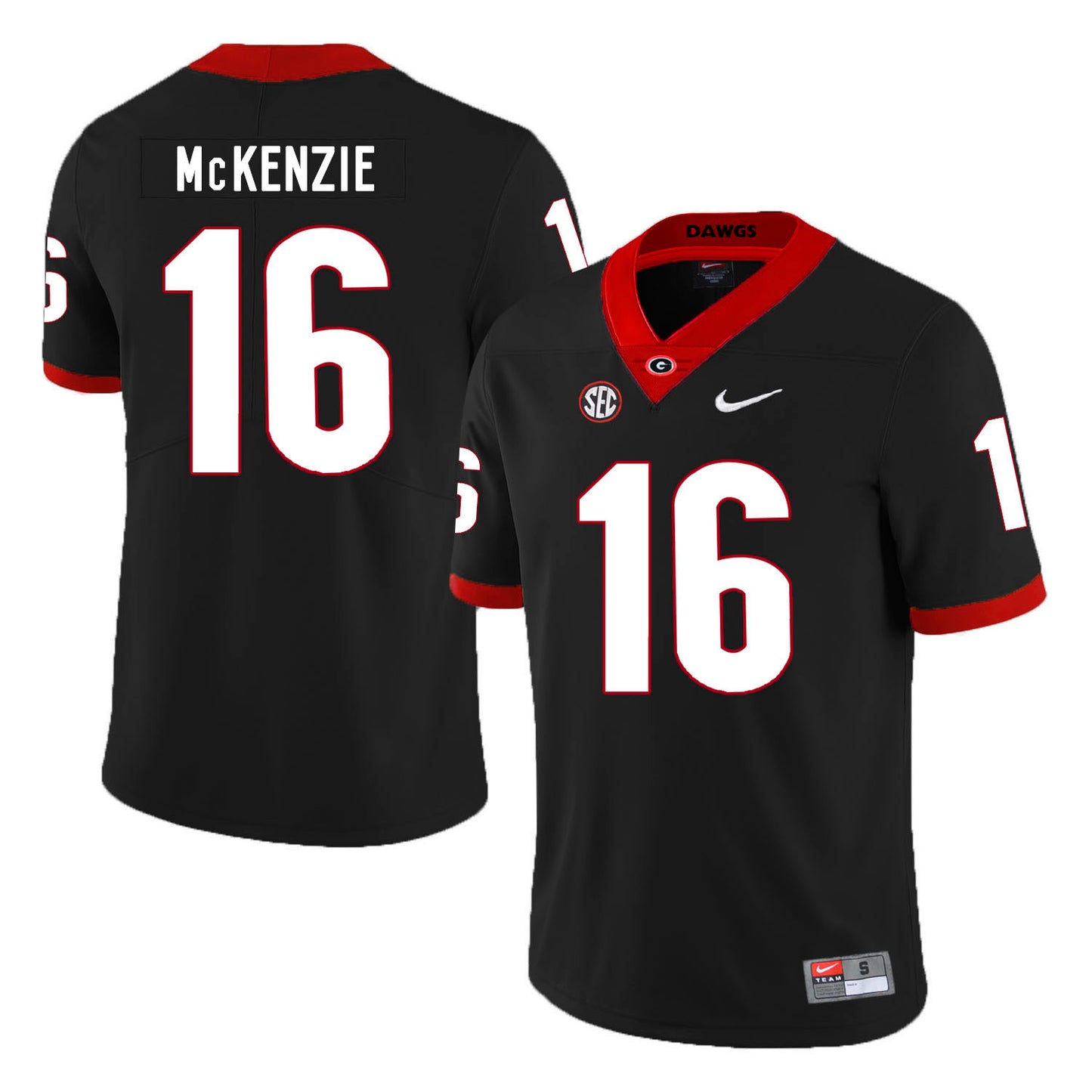Isaiah McKenzie 16 Black Style 2