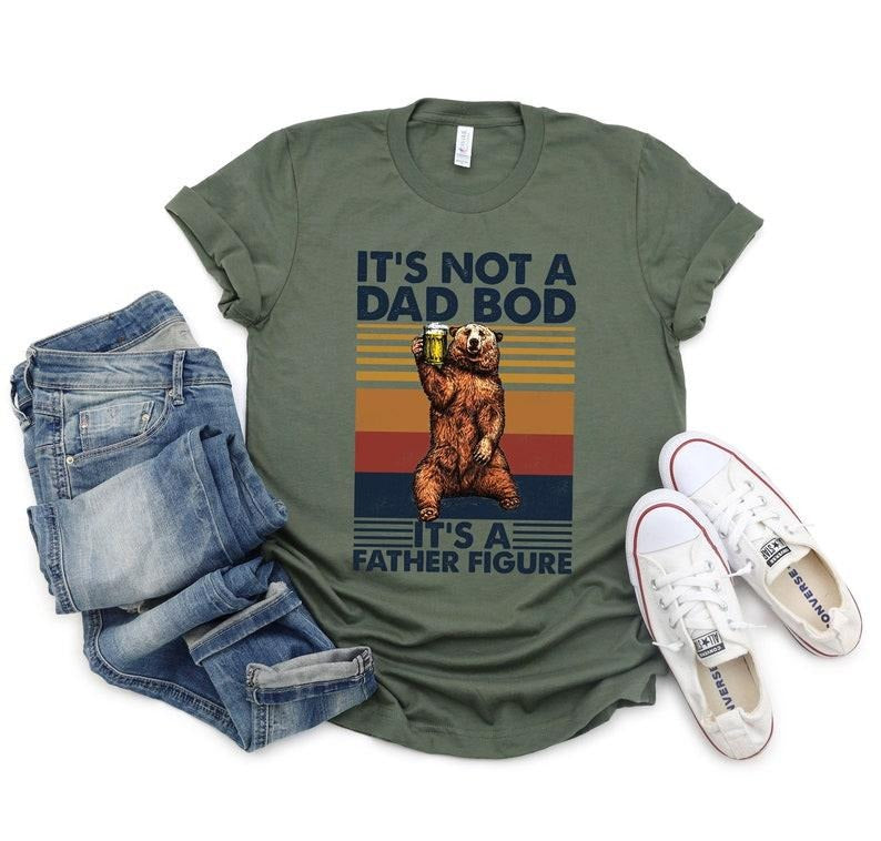 It's Not A Dad Bod It's A Father Figure Shirt, Father's Day Shirt, Father's Day Gift, Funny Father's Day Shirt Hoodie,...