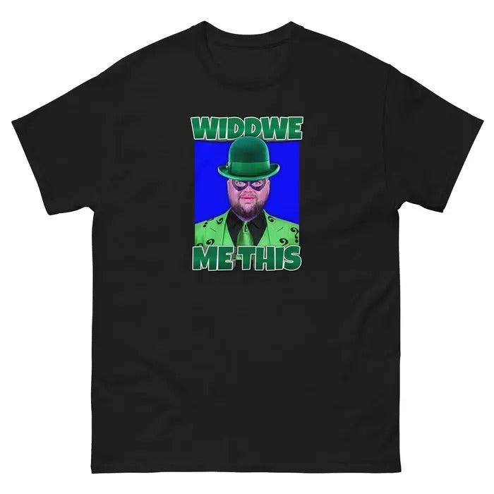 JD Vance Widdwe Me This Graphic Tee Highlighting Playful and Quirky Meme Humor Style