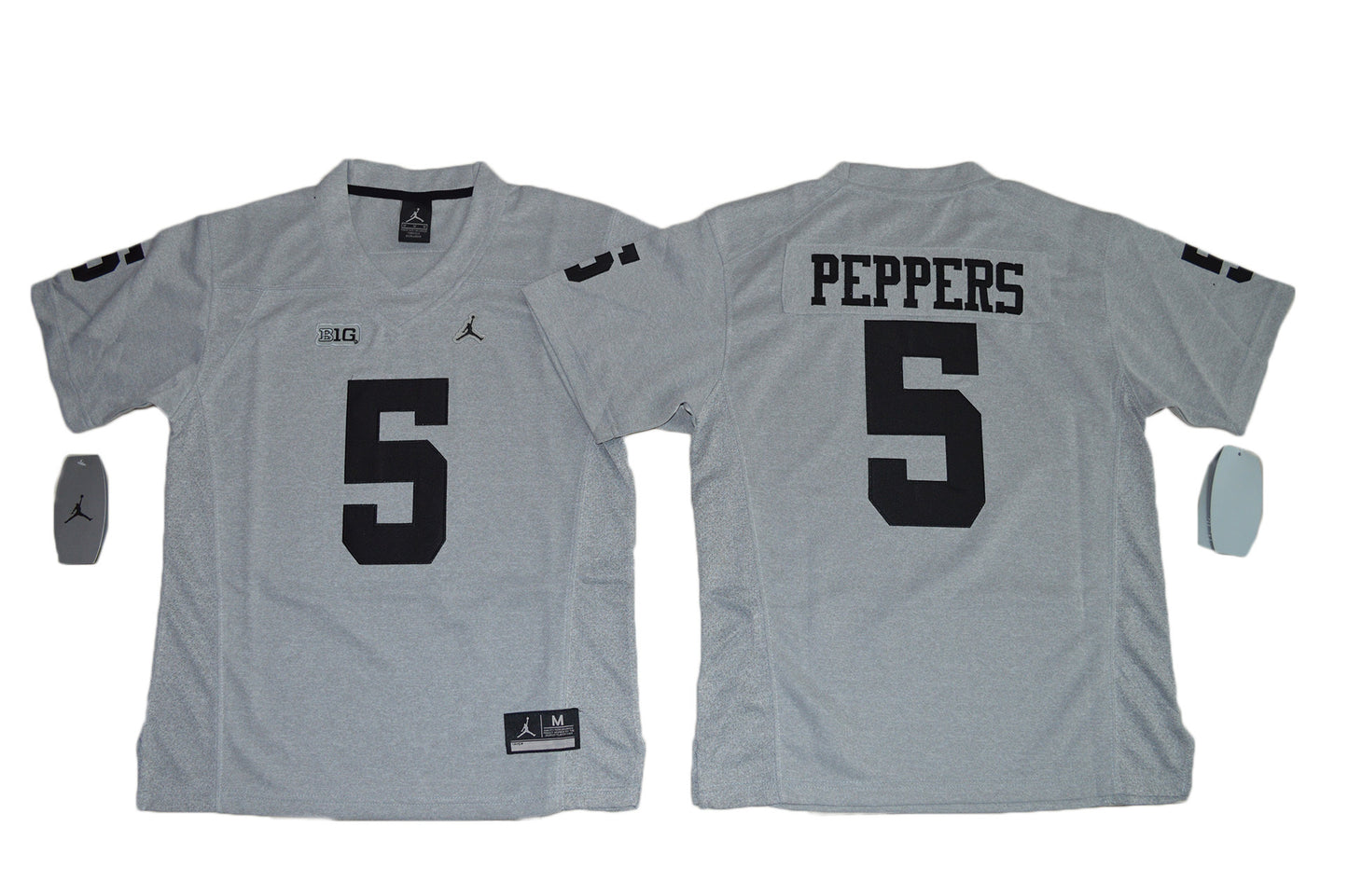 Jabrill Peppers 5 Youth Carbon Gray V2