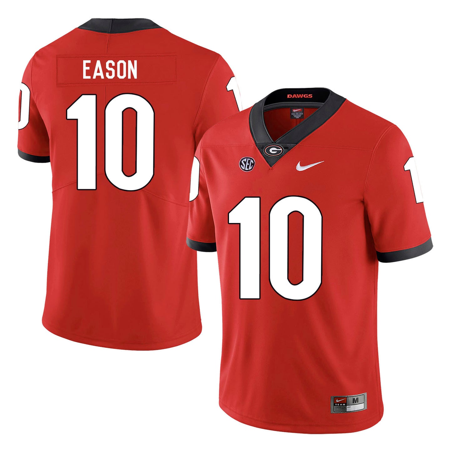 Jacob Eason 10 Red