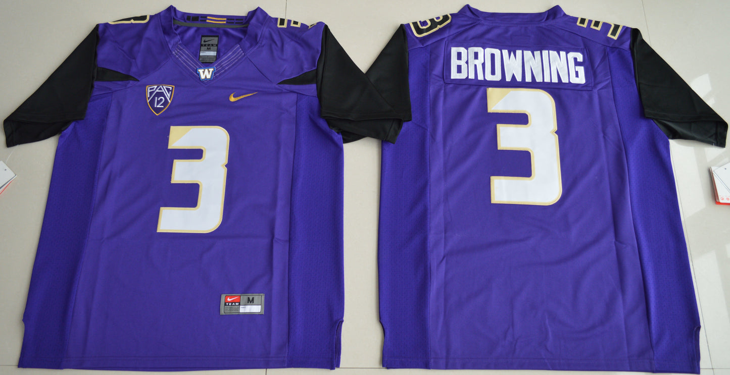 Jake Browning 3 Purple 2016 Limited Edition