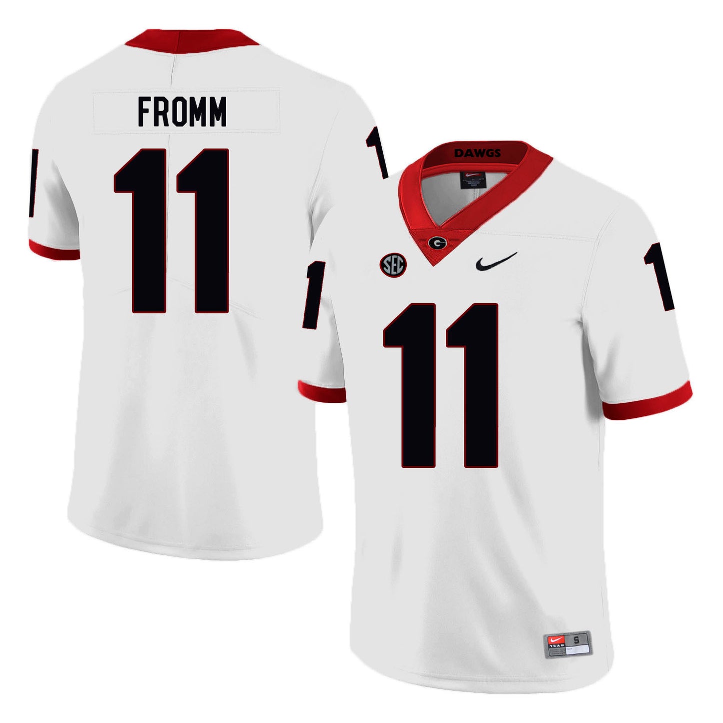 Jake Fromm 11 White