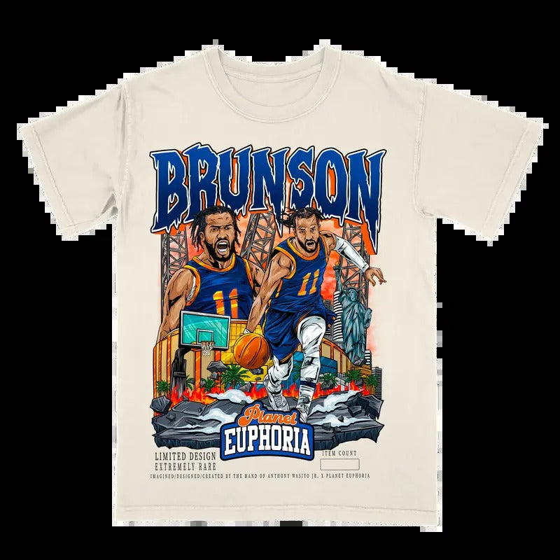Jalen Brunson V3 Tee - Gift For Fan - Men's Casual T-shirt - Menswear Hoodie, Sweatshirt | InkThreadWorks.com
