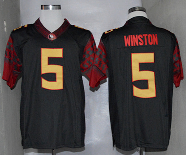 Jameis Winston 5 Black With Name 1