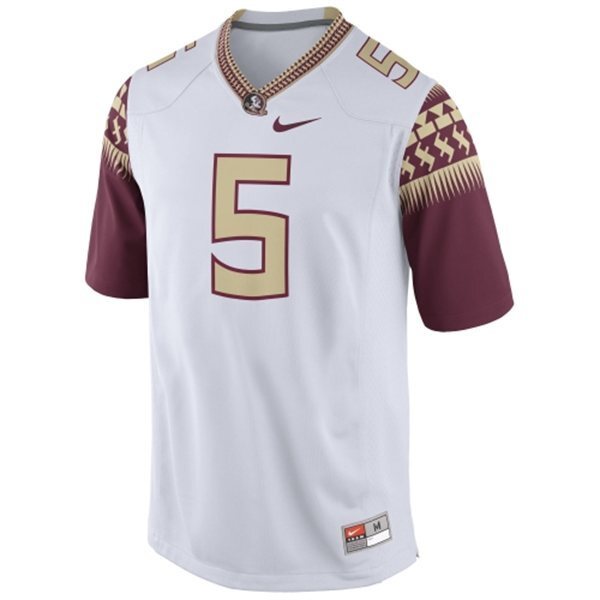 Jameis Winston 5 White With Name