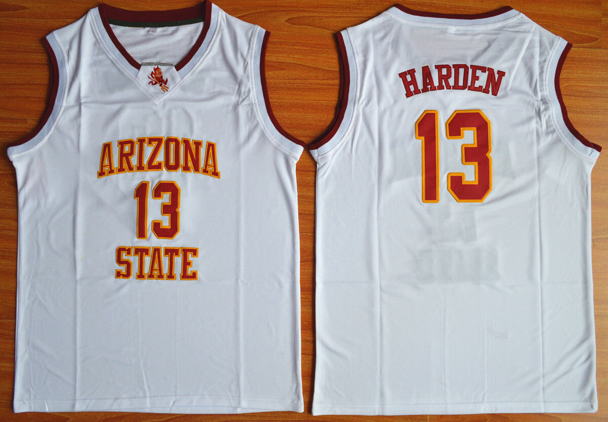 James Harden 13 Arizona State Sun Devils white