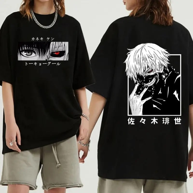 Japanese Anime Kaneki Ken T-Shirt T Ghoul, T-shirt Men Kawaii Manga Graphic Tees Fashion T-shirt DRG ,T-shirts DRG...