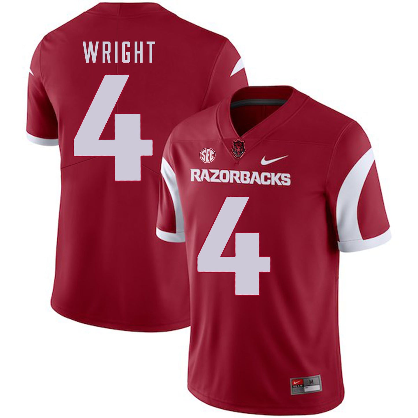 Jarius Wright 4 Red