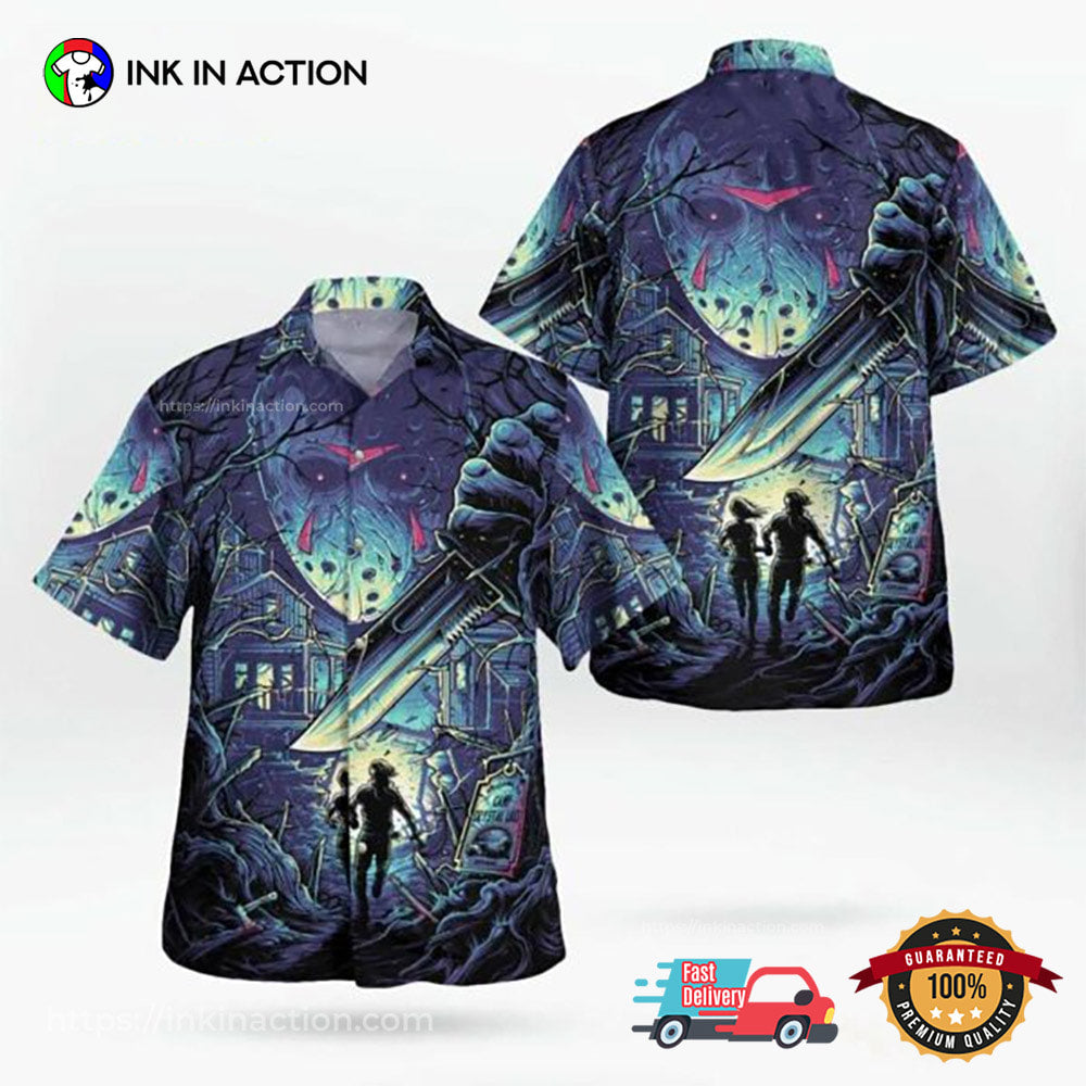 Jason Voorhees Friday The 13th Horror Hawaiian Shirt