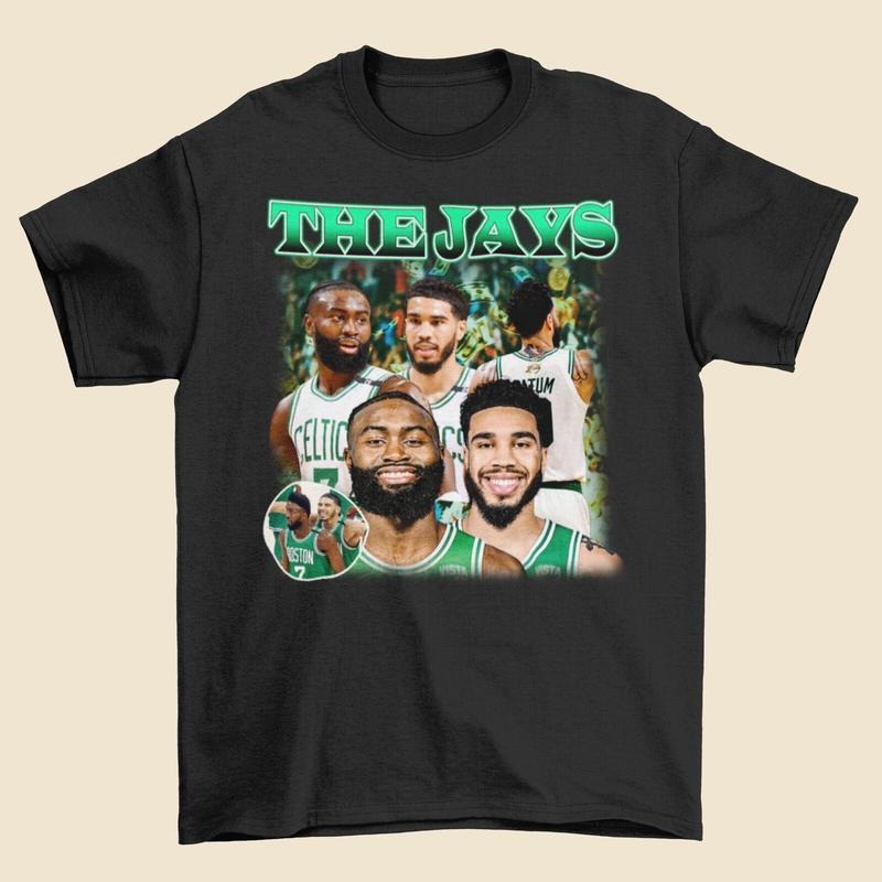 Jayson Tatum & Jaylen Brown T-Shirt, The Jays Vintage T-Shirt, Gift For Fan Hoodie, Sweatshirt | InkThreadWorks.com