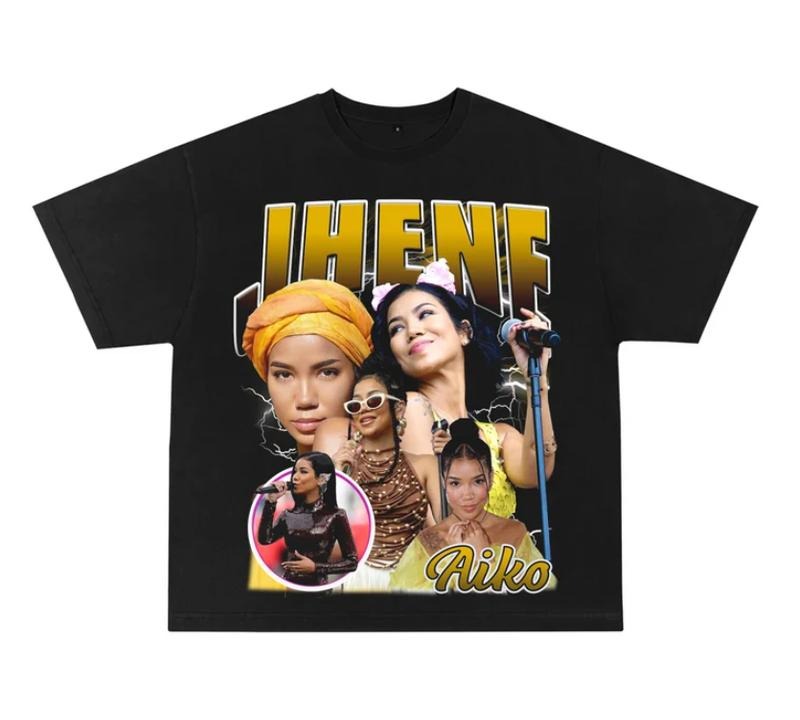Jhenee Black Tee Aiko Graphic T Shirt