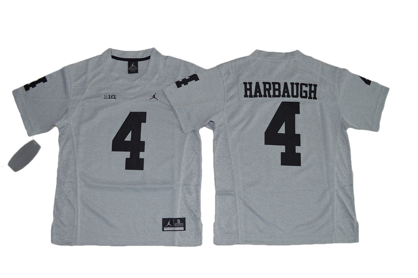 Jim Harbaugh 4 Youth Carbon Gray V2