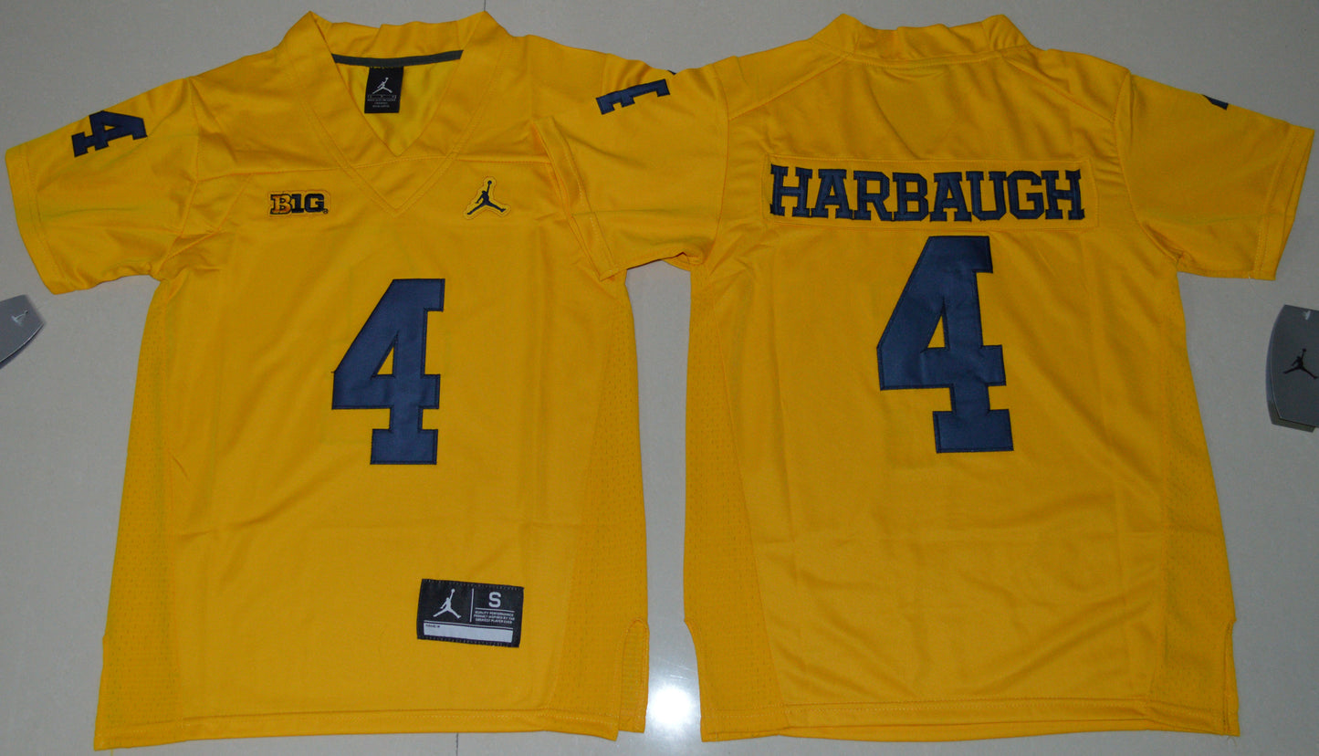 Jim Harbaugh 4 Youth Yellow