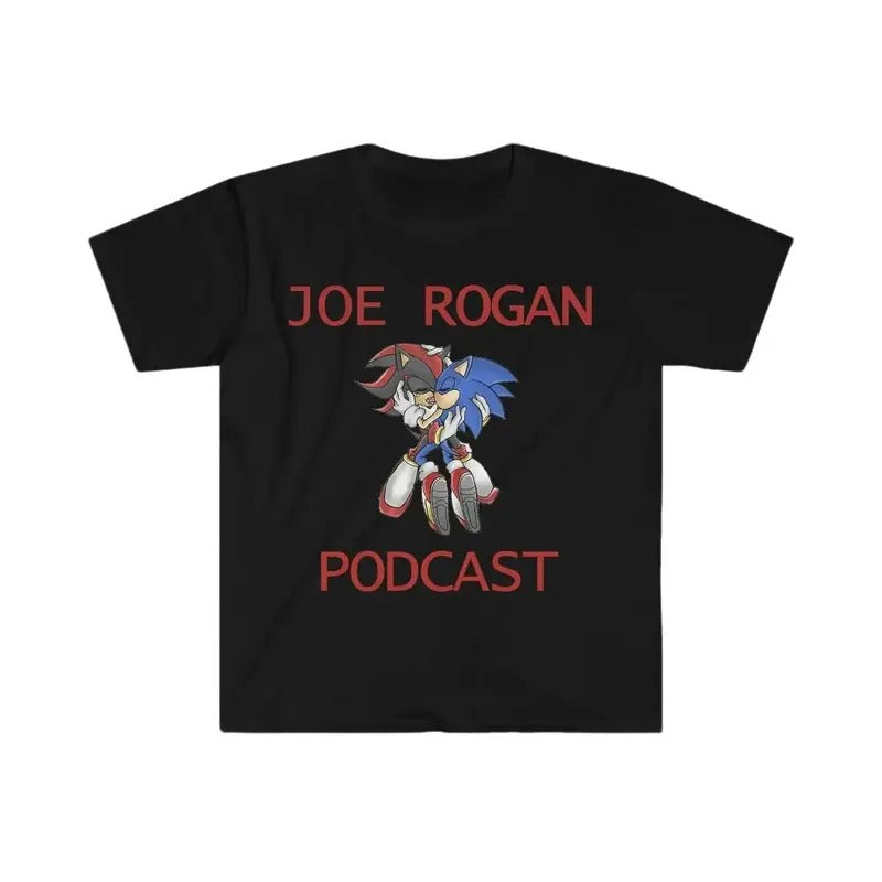 Joe Rogan Podcast Funny Meme T-Shirt - Unisex Heavy Cotton Tee - Fashion