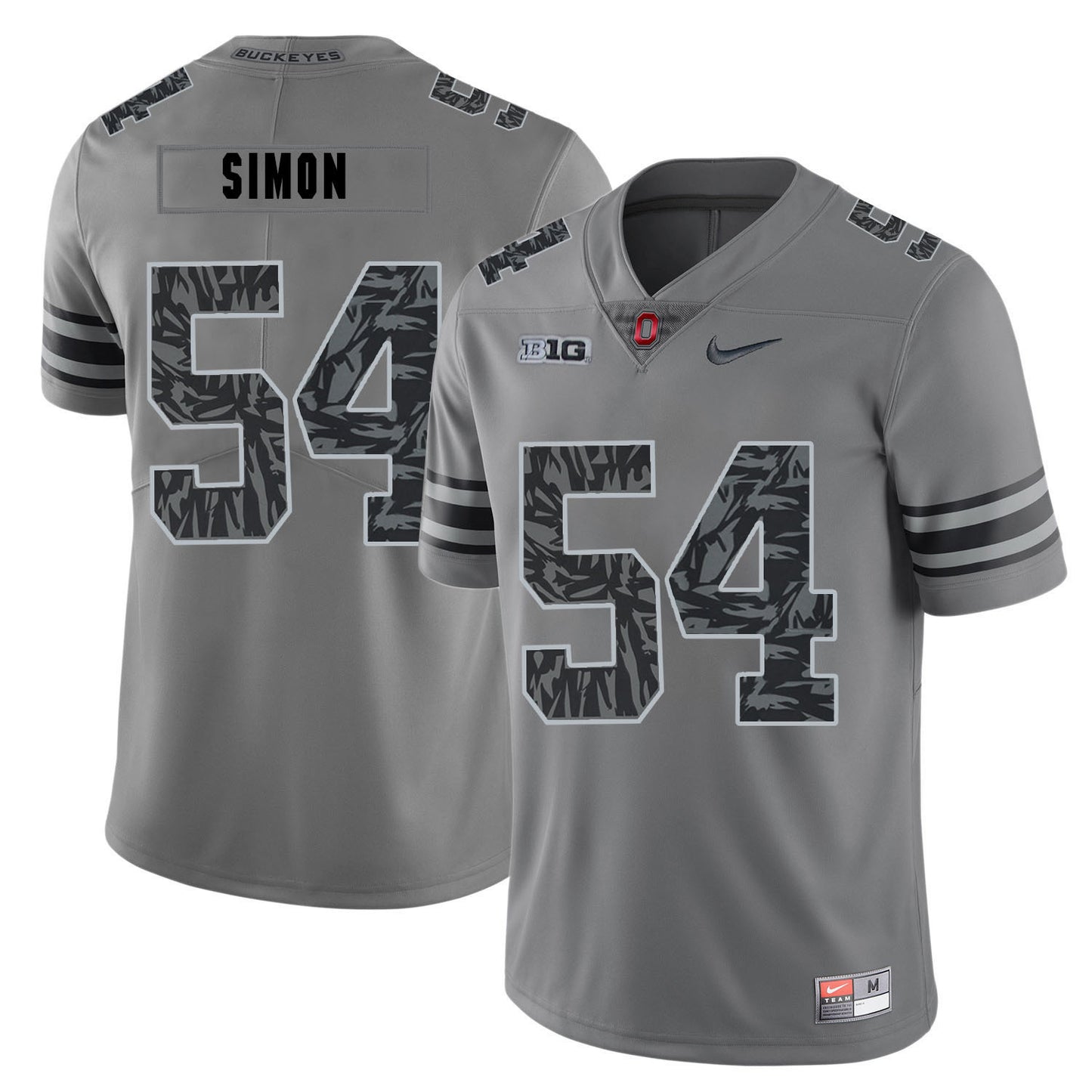 John Simon 54 Pattern Dark Gray