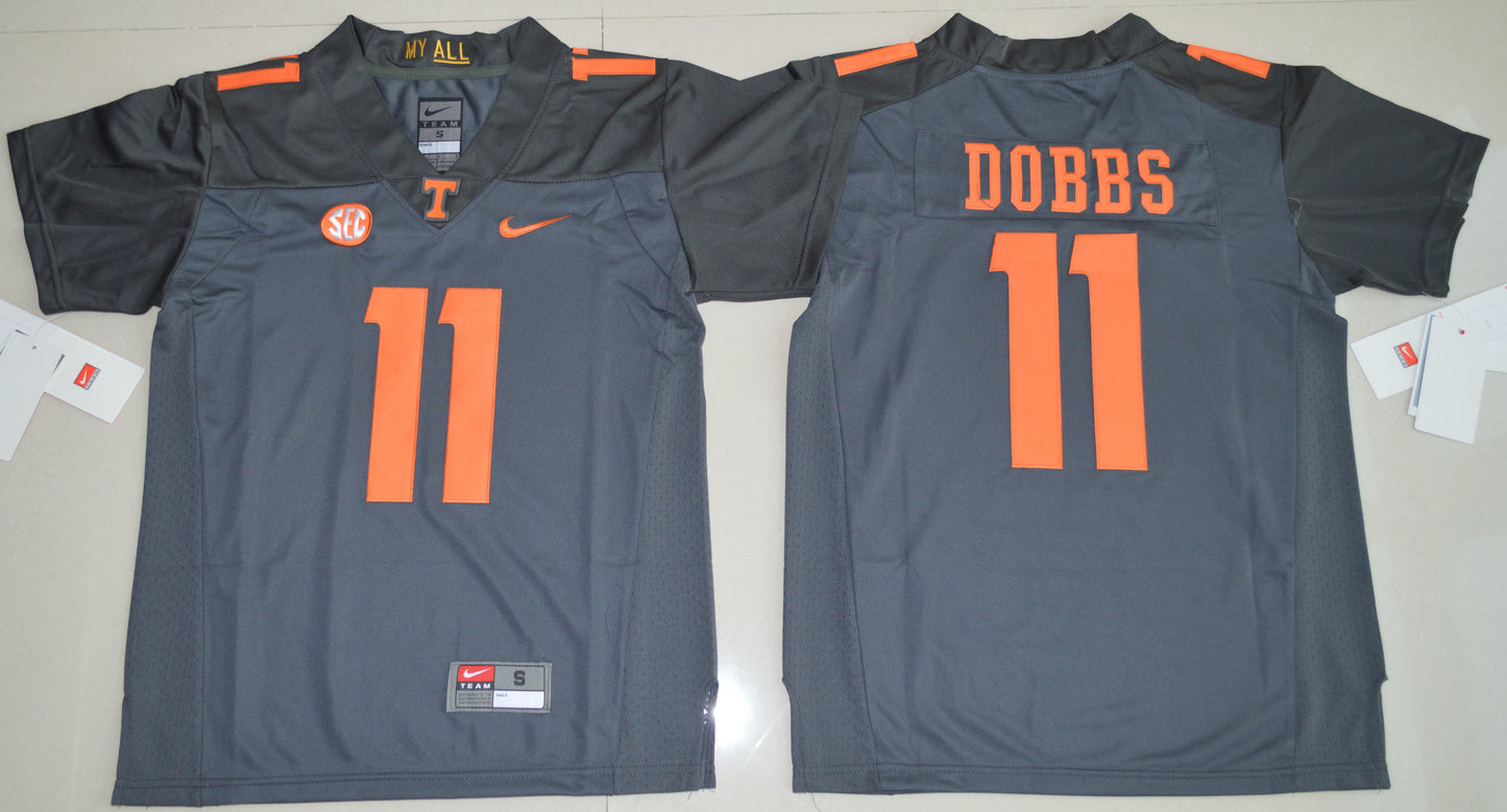 Joshua Dobbs 11 Gray Youth
