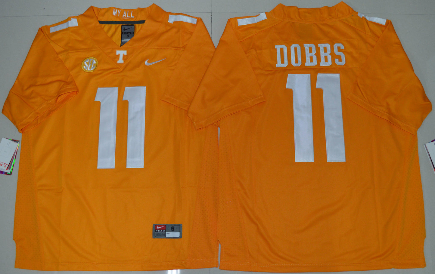 Joshua Dobbs 11 Orange