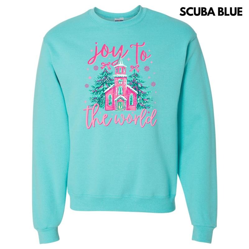 Joy To The World Pink Sweatshirt 'NLB' T-Shirts, Hoodie | InkThreadWorks.com